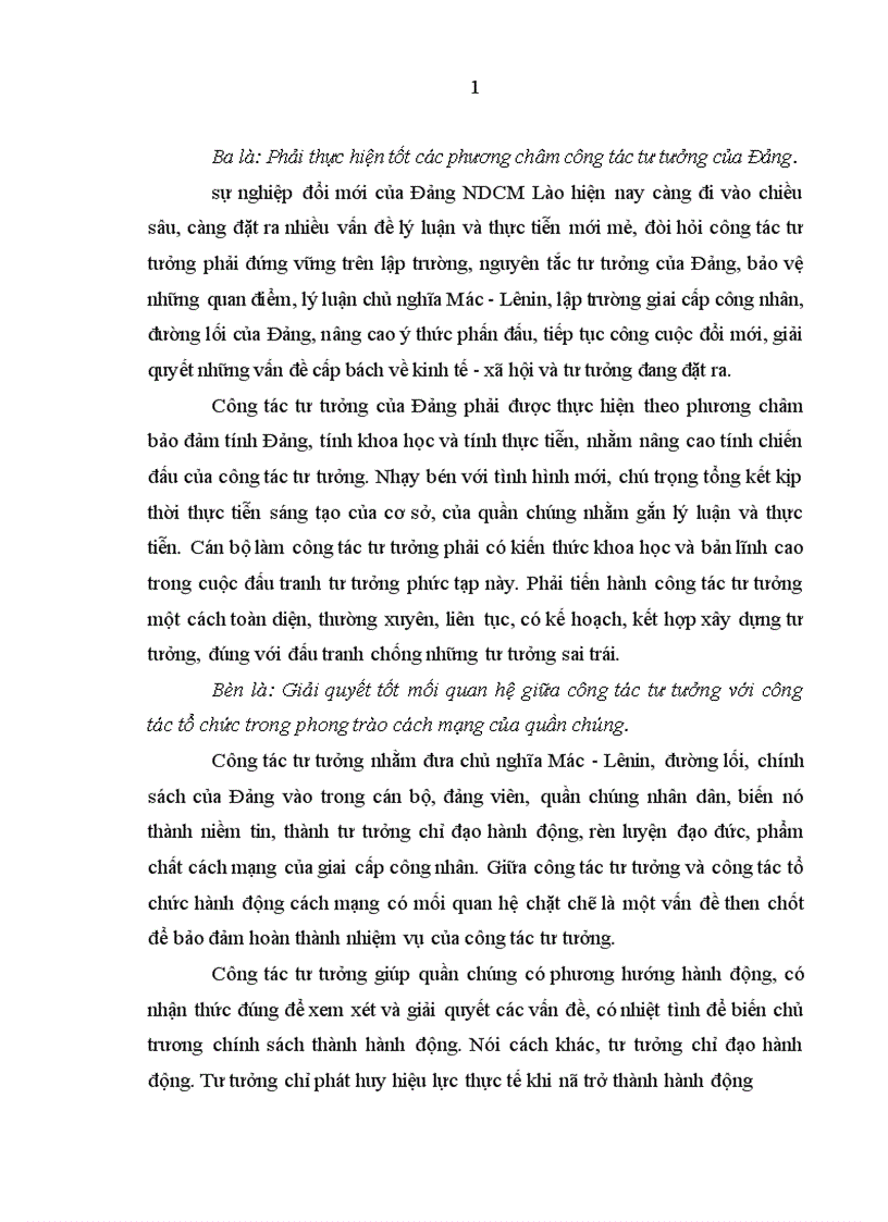 image for page Đảng Nhân dân cách mạng Lào lãnh đạo công tác tư tưởng trong thời kỳ 1986 2001 1
