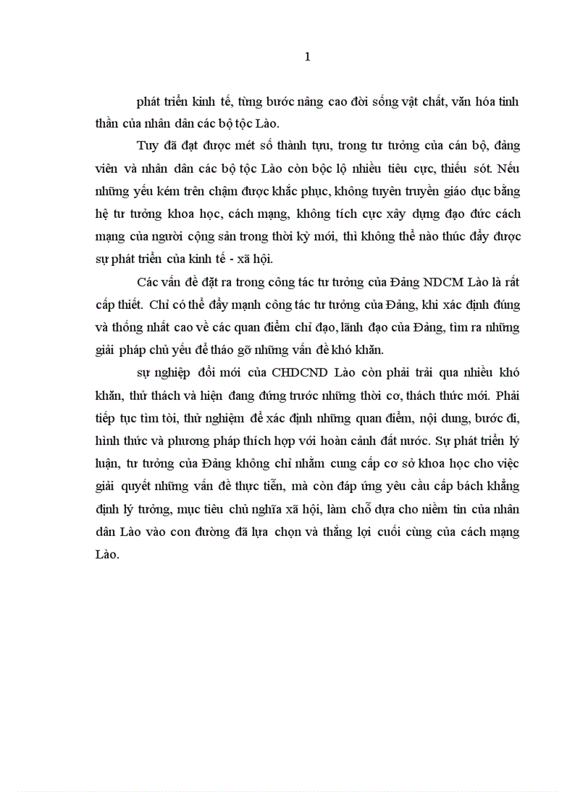 image for page Đảng Nhân dân cách mạng Lào lãnh đạo công tác tư tưởng trong thời kỳ 1986 2001 1