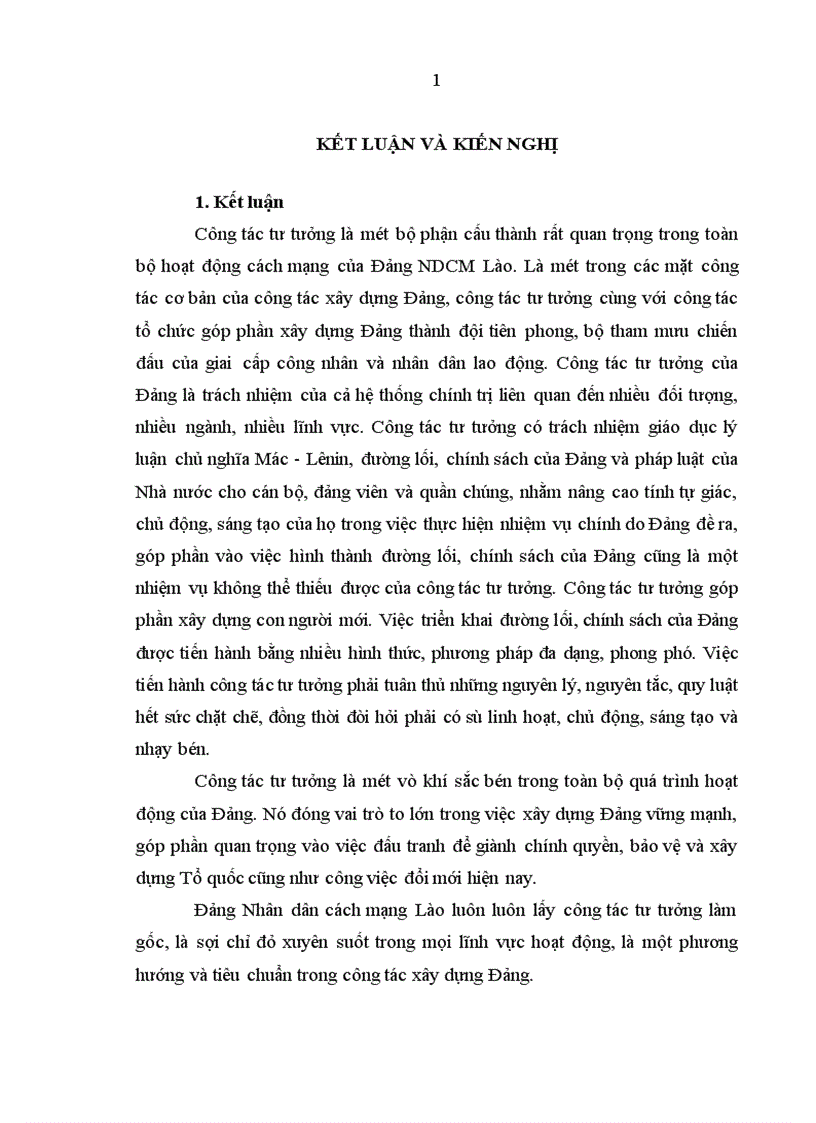 image for page Đảng Nhân dân cách mạng Lào lãnh đạo công tác tư tưởng trong thời kỳ 1986 2001 1