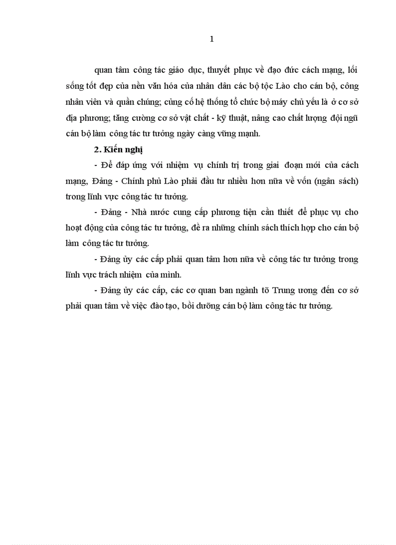 image for page Đảng Nhân dân cách mạng Lào lãnh đạo công tác tư tưởng trong thời kỳ 1986 2001 1