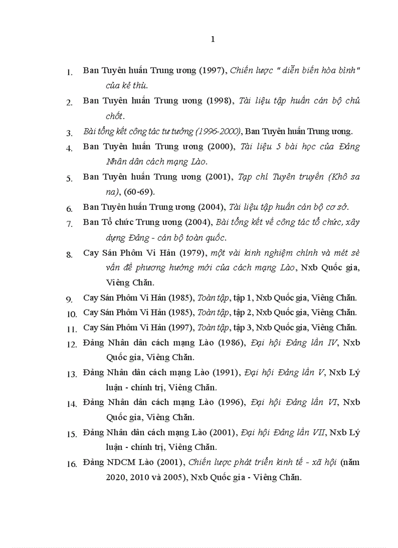 image for page Đảng Nhân dân cách mạng Lào lãnh đạo công tác tư tưởng trong thời kỳ 1986 2001 1
