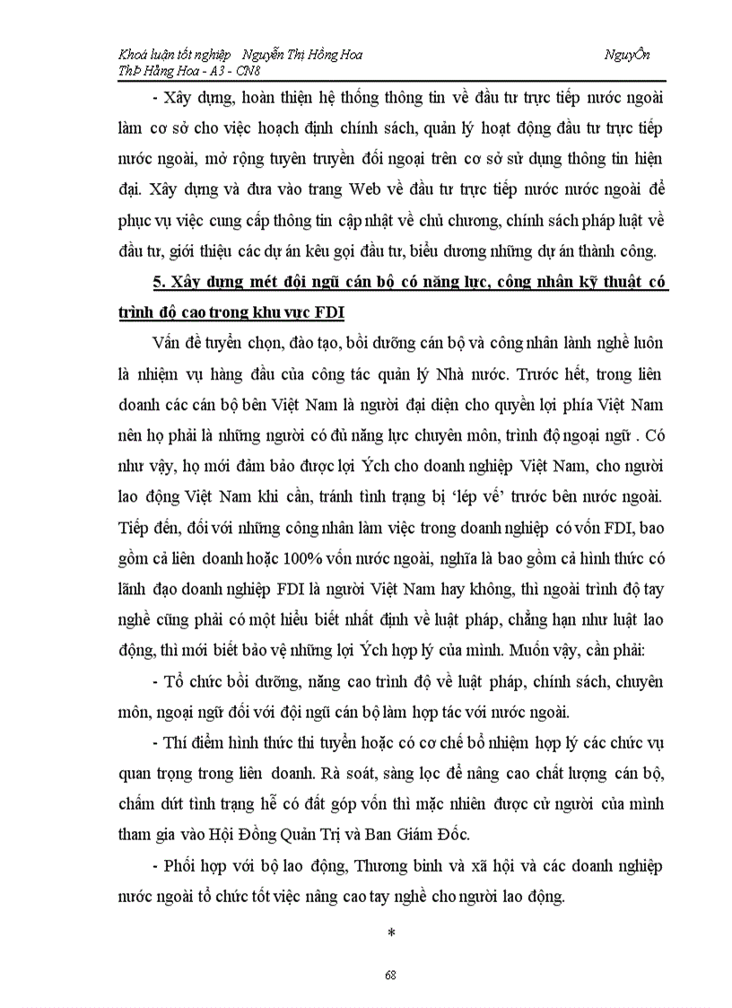 image for page Hoạt động thu hút đầu tư trực tiếp nước ngoài tại Việt nam Thực trạng và giải pháp phát triển