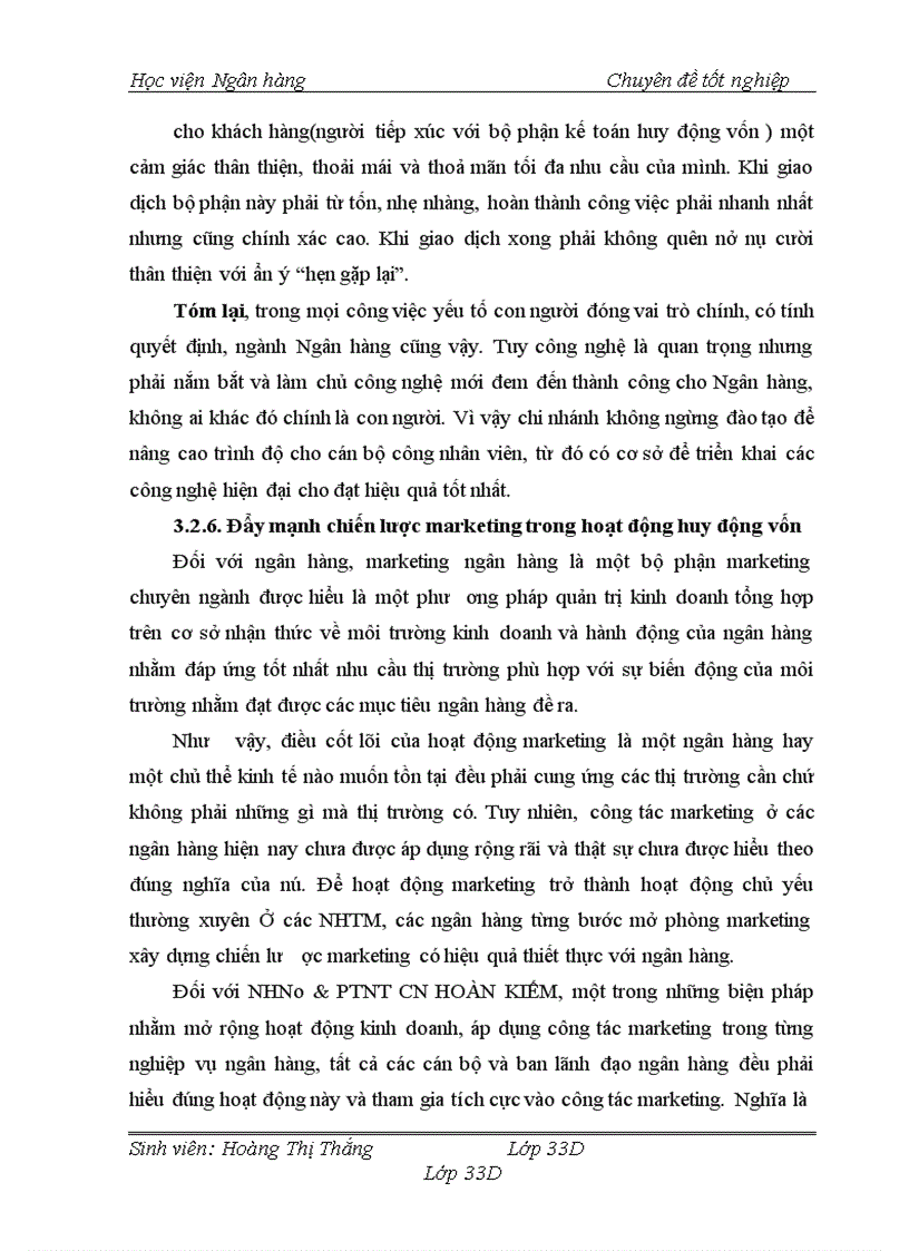 image for page Huy động vốn tại Ngân hàng Nông nghiệp và Phát triển nông thôn CN HOÀN KIẾM Thực trạng và giải pháp
