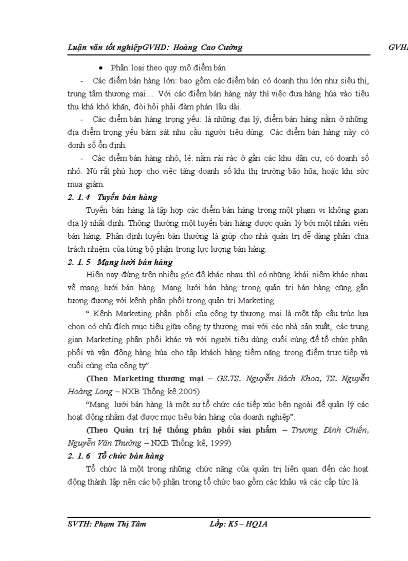 image for page Hoàn thiện công tác tổ chức mạng lưới bán hàng tại công ty cổ phần thương mại Hoàng Long 1