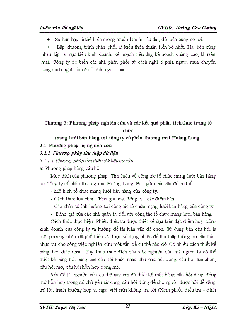 image for page Hoàn thiện công tác tổ chức mạng lưới bán hàng tại công ty cổ phần thương mại Hoàng Long 1