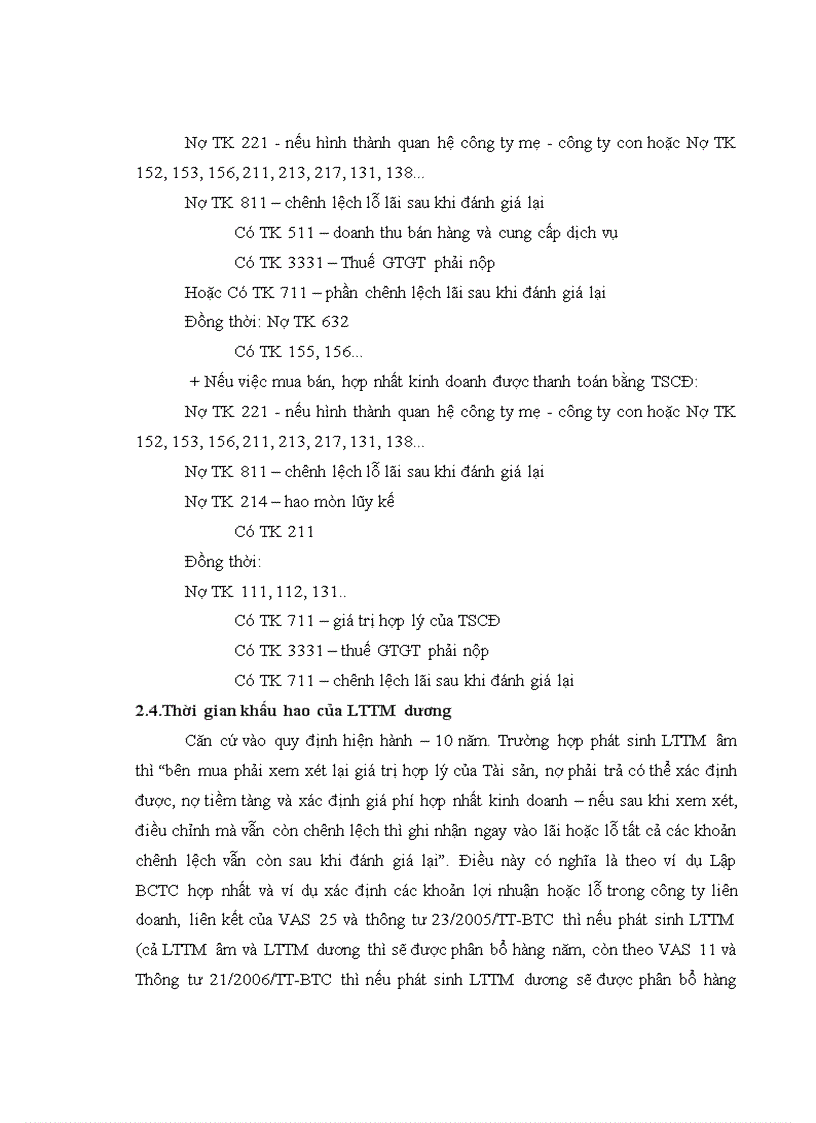 image for page Thực trạng kế toán Lợi thế thương mại hiện nay 1