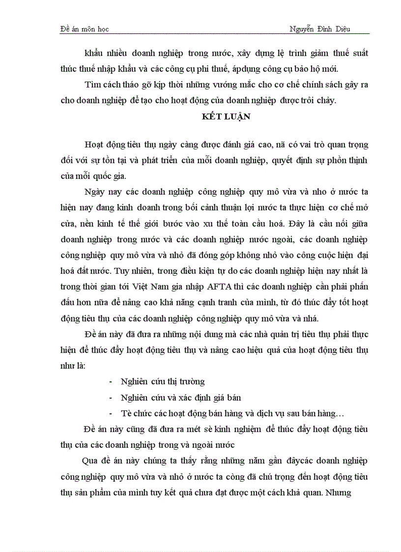 image for page Một số gải pháp thúc đẩy hoạt động tiêu thụ sản phẩm ở các doanh nghiệp công nghiệp qui mô vừa và nhỏ 1