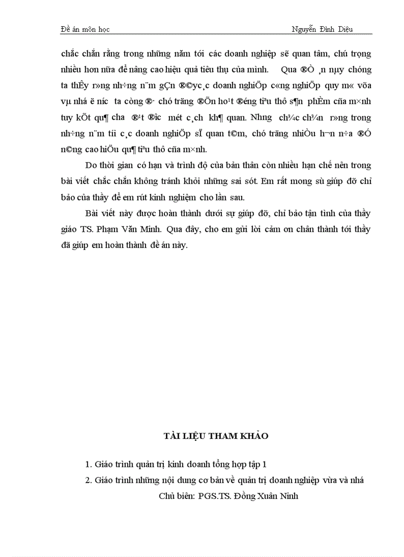 image for page Một số gải pháp thúc đẩy hoạt động tiêu thụ sản phẩm ở các doanh nghiệp công nghiệp qui mô vừa và nhỏ 1