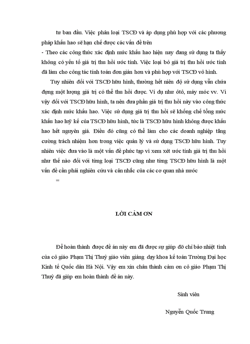 image for page Một số ý kiến đánh giá kiến nghị về hạch toán khấu hao TSCĐ theo chế độ tài chính hiện nay 1