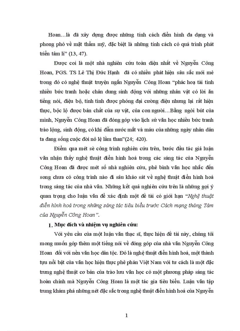image for page Nghệ thuật điển hình hoá trong những sáng tác tiêu biểu trước Cách mạng tháng Tám của Nguyễn Công Hoan