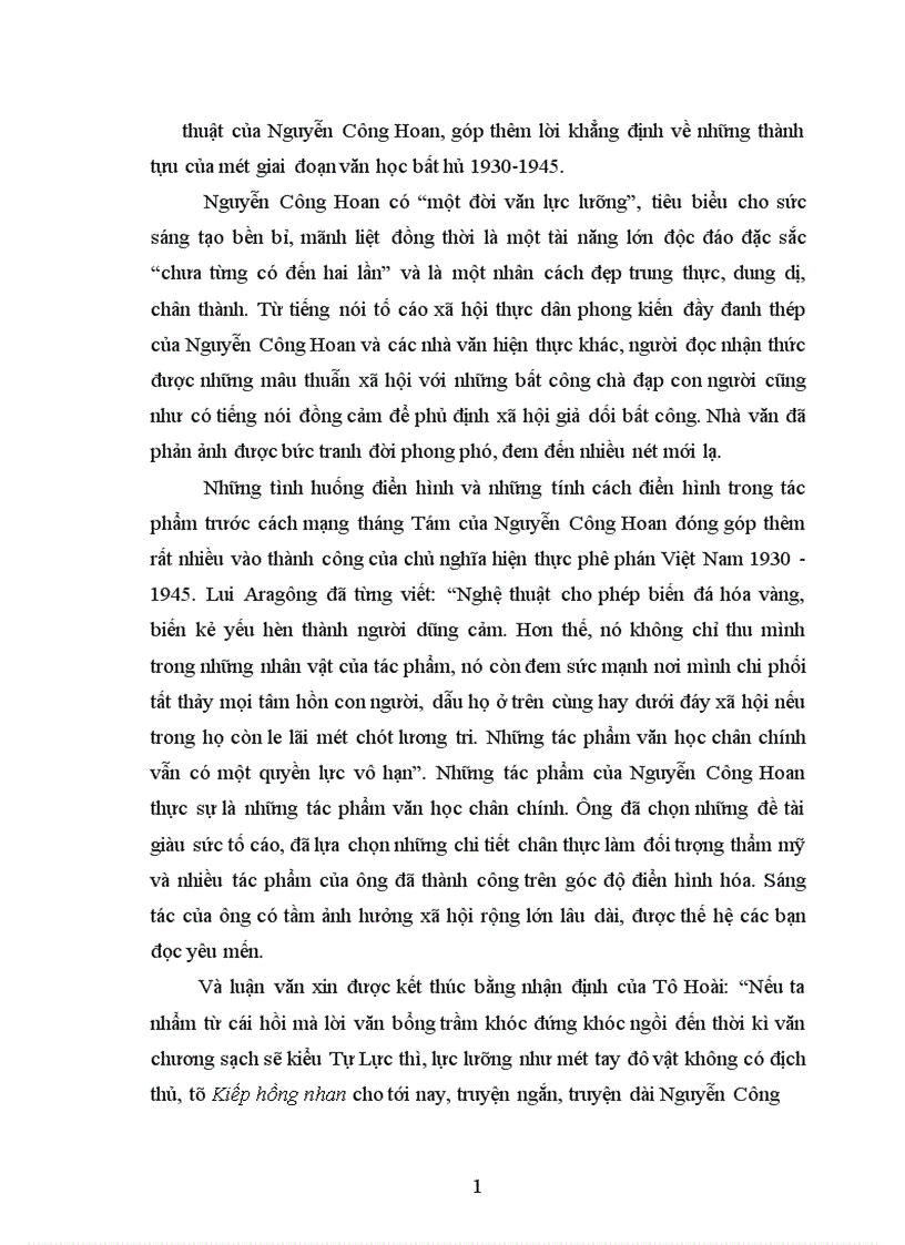 image for page Nghệ thuật điển hình hoá trong những sáng tác tiêu biểu trước Cách mạng tháng Tám của Nguyễn Công Hoan