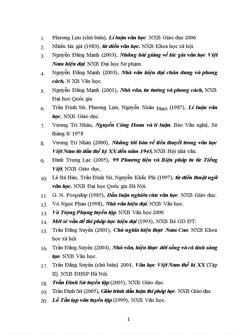 image for page Nghệ thuật điển hình hoá trong những sáng tác tiêu biểu trước Cách mạng tháng Tám của Nguyễn Công Hoan