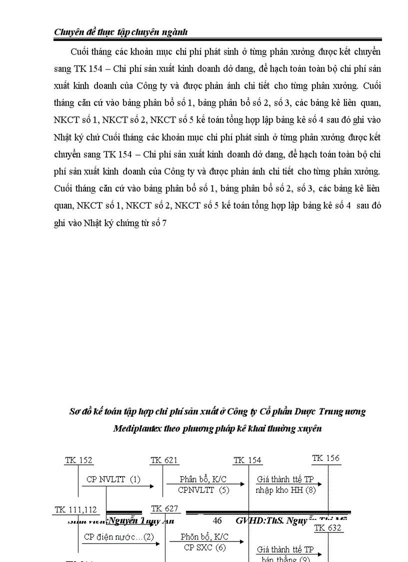 image for page Hoàn thiện kế toán tập hợp chi phí và tính giá thành sản phẩm tại công ty CP Dược TW Mediplantex 1