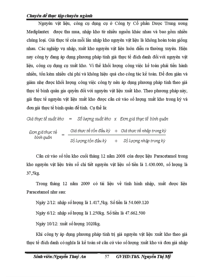 image for page Hoàn thiện kế toán tập hợp chi phí và tính giá thành sản phẩm tại công ty CP Dược TW Mediplantex 1