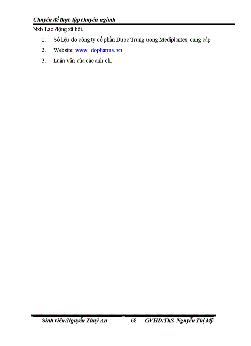 image for page Hoàn thiện kế toán tập hợp chi phí và tính giá thành sản phẩm tại công ty CP Dược TW Mediplantex 1