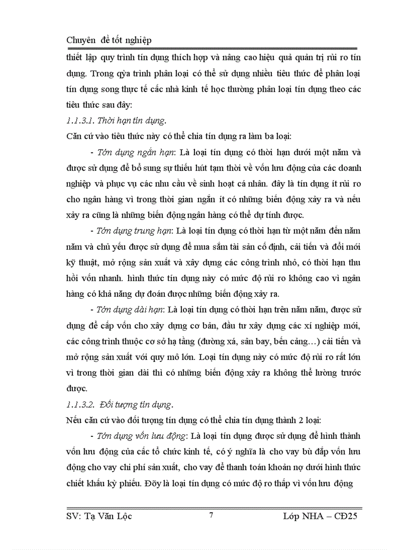 image for page Giải pháp nâng cao chất lượng hoạt động tín dụng ngắn hạn tại ngân hàng VPBank chi nhánh Chương Dương