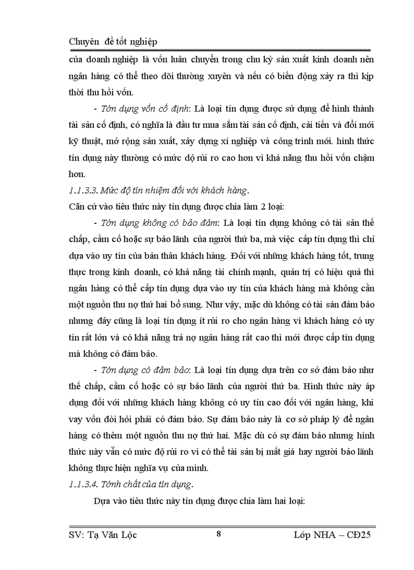 image for page Giải pháp nâng cao chất lượng hoạt động tín dụng ngắn hạn tại ngân hàng VPBank chi nhánh Chương Dương