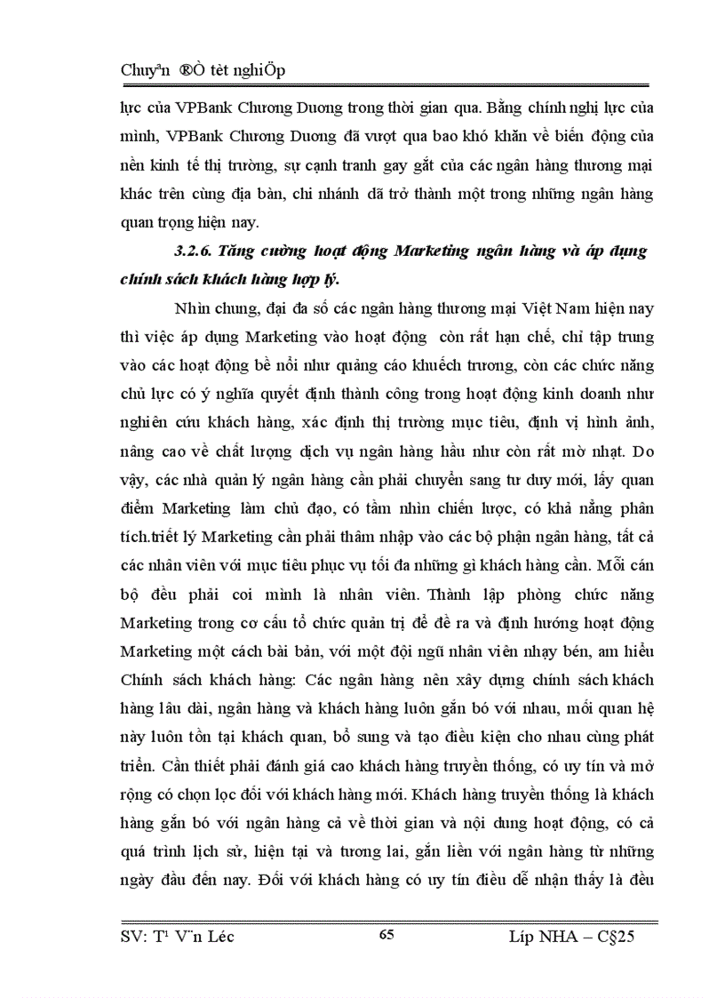 image for page Giải pháp nâng cao chất lượng hoạt động tín dụng ngắn hạn tại ngân hàng VPBank chi nhánh Chương Dương