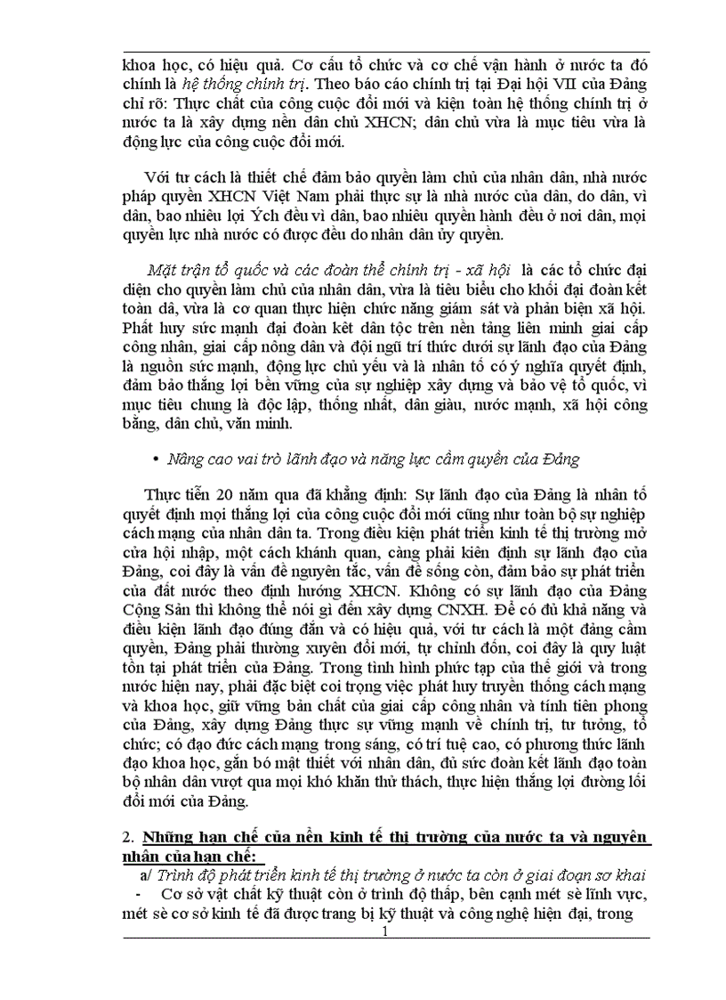 image for page Phát triển kinh tế thị trường theo định hướng XHCN ở Việt Nam