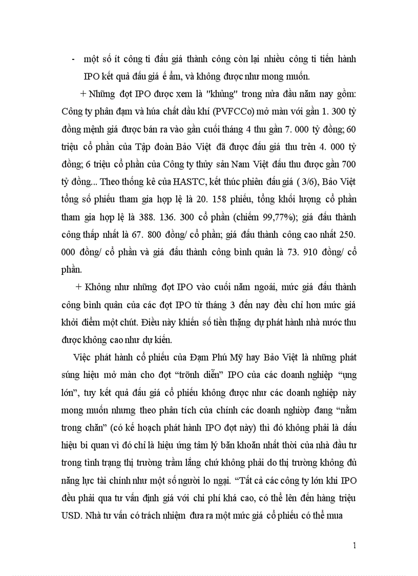 image for page Thực trạng phát hành cổ phiếu lần đầu ra công chúng của các doanh nghiệp Việt Nam