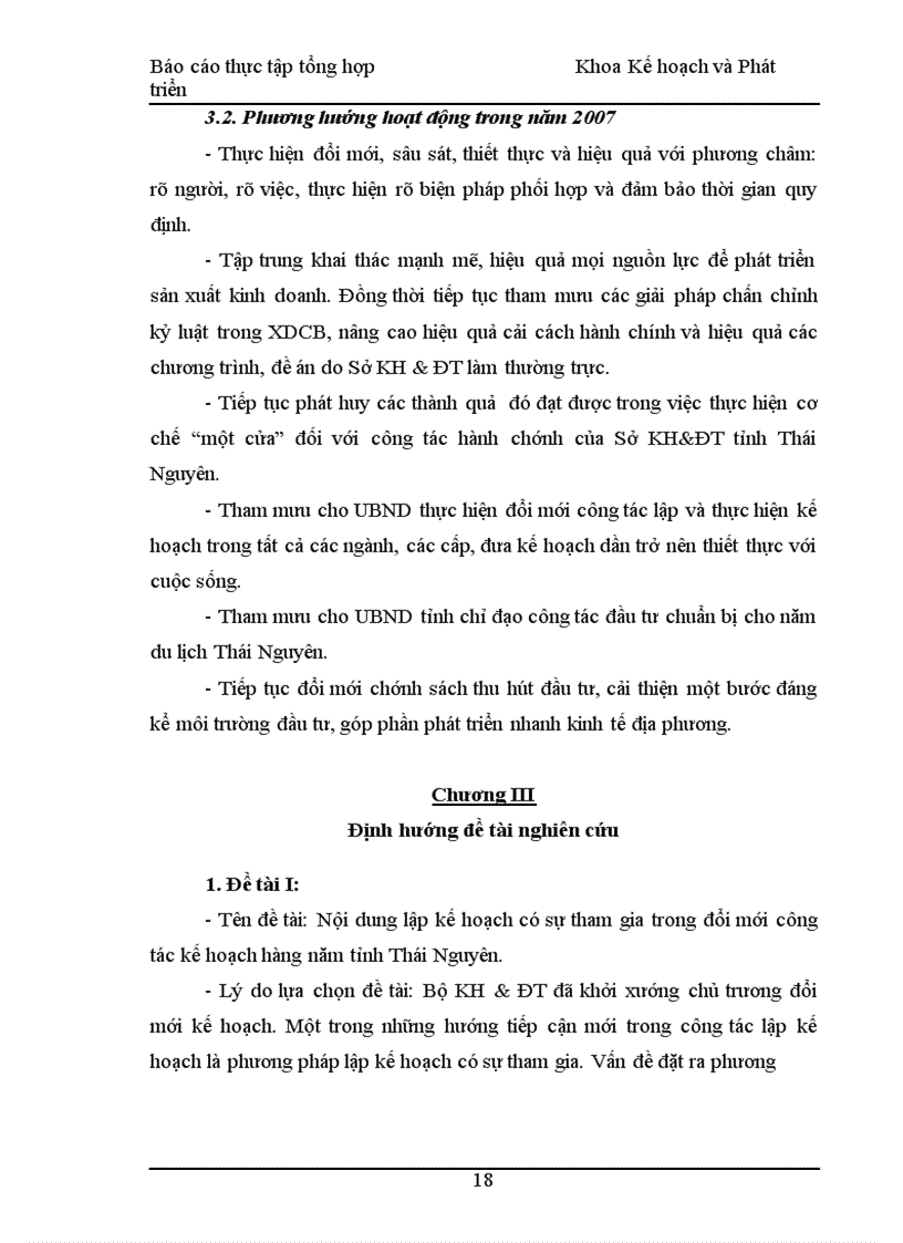 image for page Nội dung lập kế hoạch có sự tham gia trong đổi mới công tác kế hoạch hàng năm tỉnh Thái Nguyên