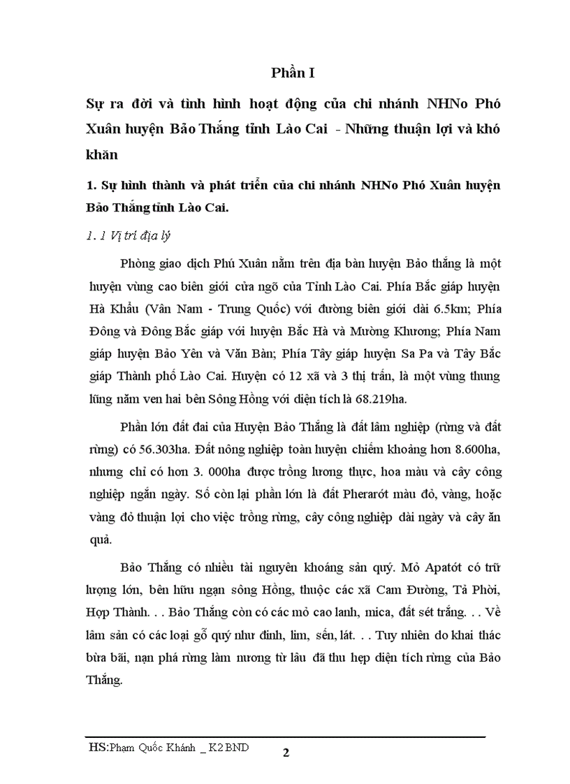 image for page Báo cáo thực tập tốt nghiệp tại NHNo PTNT Phú Xuân
