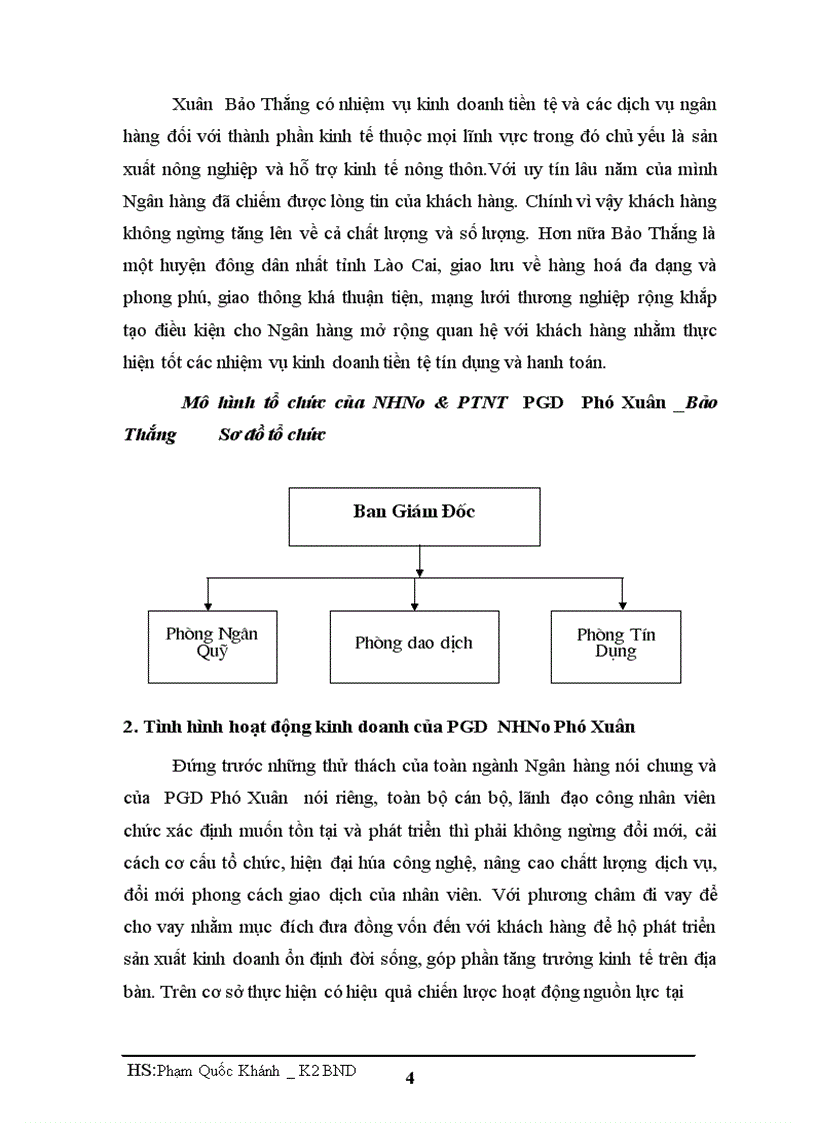 image for page Báo cáo thực tập tốt nghiệp tại NHNo PTNT Phú Xuân
