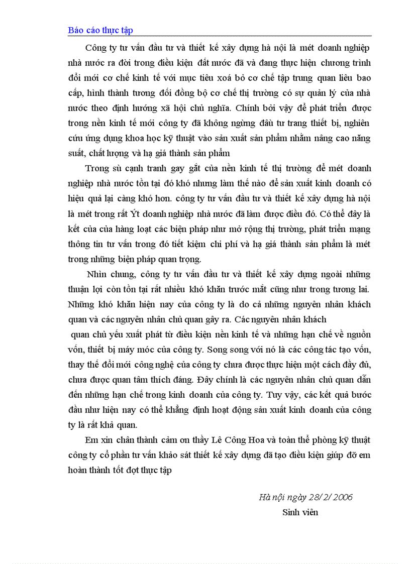image for page Thực trạng hoạt động kinh doanh của công ty tư vấn đầu tư và thiết kế xây dựng