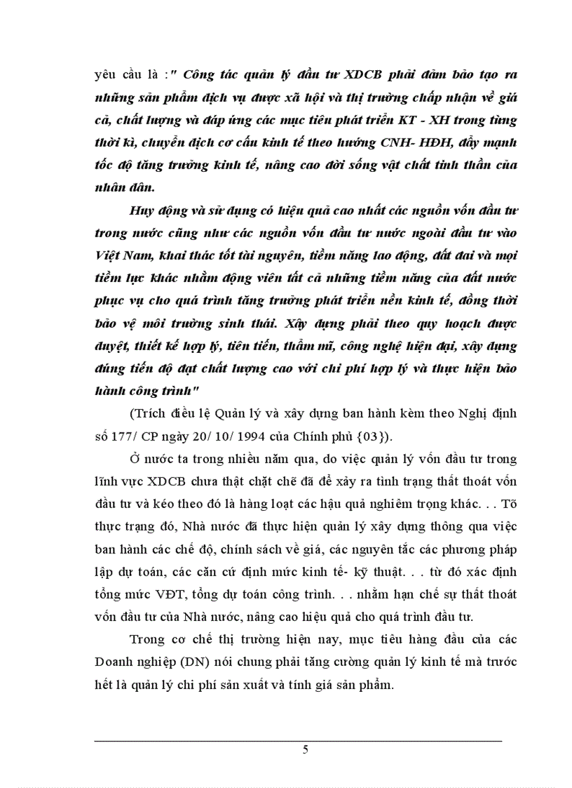 image for page Tổ chức công tác kế toán tập hợp chi phí và tính giá thành sản phẩm tại Xí nghiệp Sông Đà 12 6 1