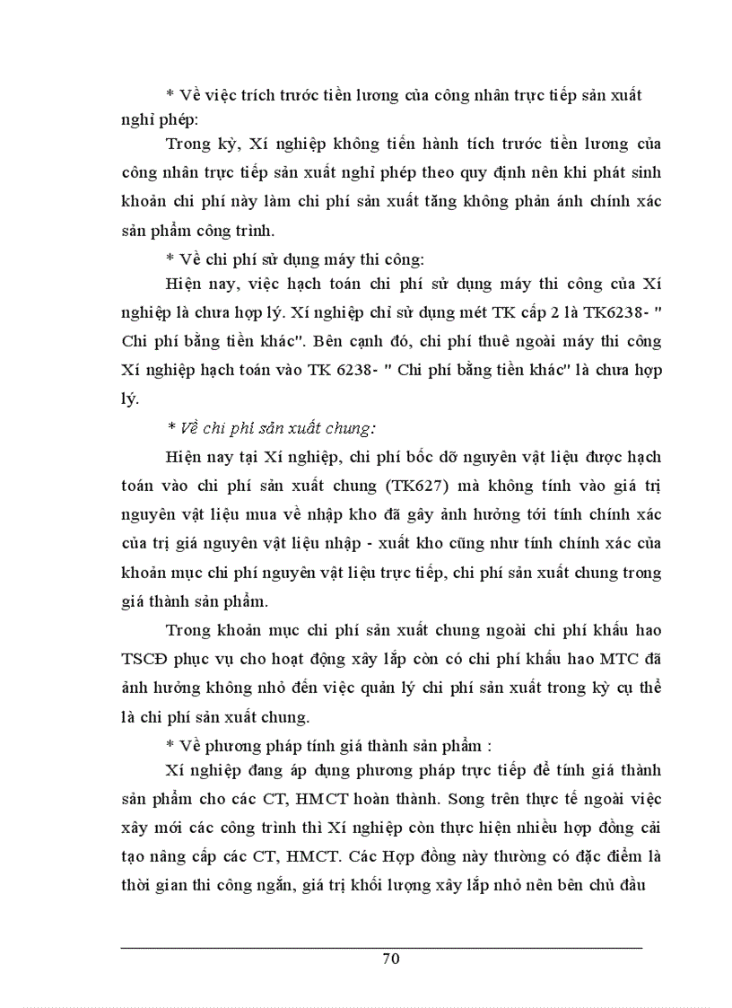 image for page Tổ chức công tác kế toán tập hợp chi phí và tính giá thành sản phẩm tại Xí nghiệp Sông Đà 12 6 1