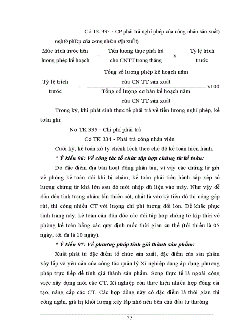 image for page Tổ chức công tác kế toán tập hợp chi phí và tính giá thành sản phẩm tại Xí nghiệp Sông Đà 12 6 1