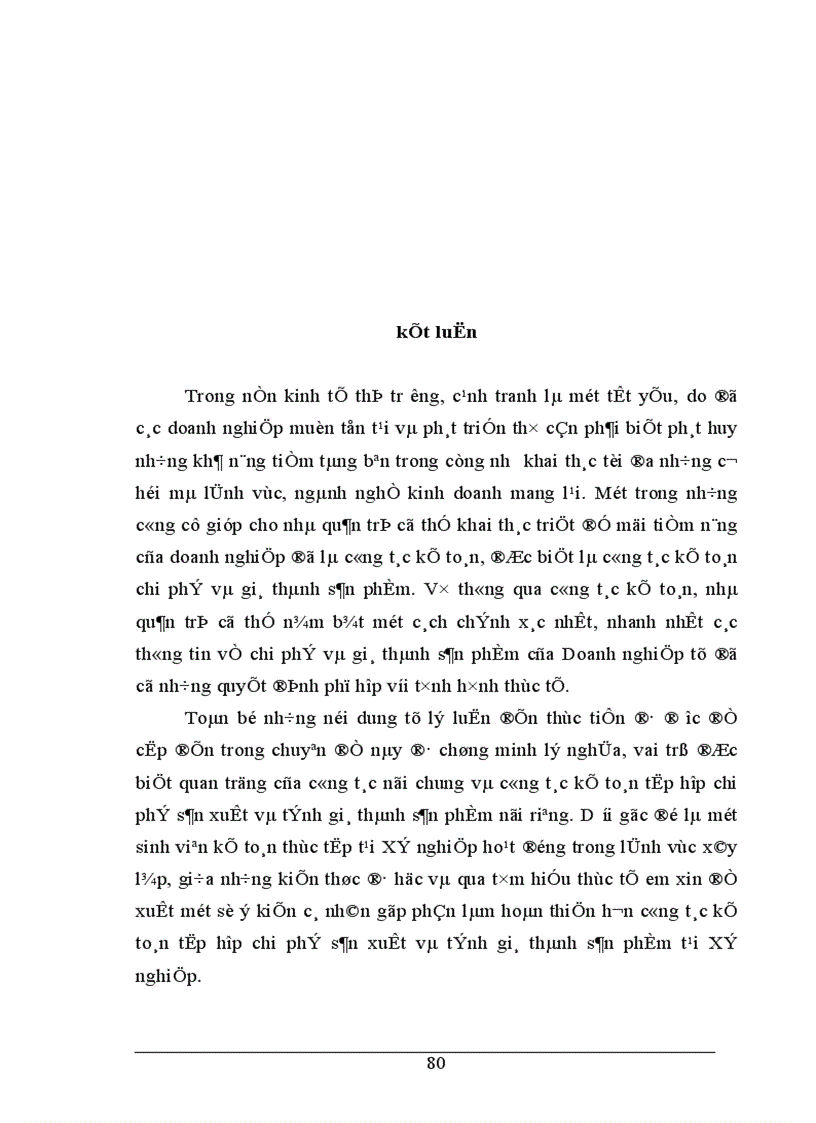 image for page Tổ chức công tác kế toán tập hợp chi phí và tính giá thành sản phẩm tại Xí nghiệp Sông Đà 12 6 1