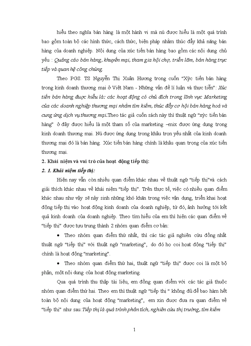 image for page Ứng dụng tiếp thị trong hoạt động xúc tiến bán hàng của doanh nghiệp thương mại