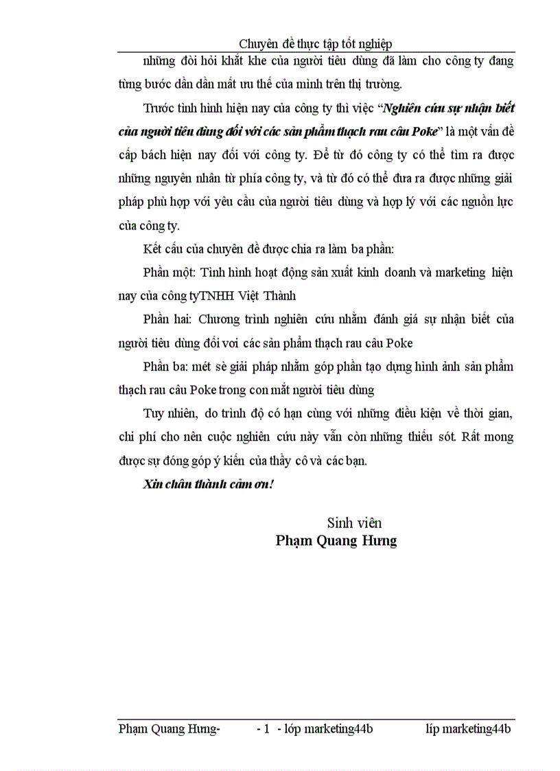image for page Nghiên cứu sự nhận biết của người tiêu dùng đối với các sản phẩm thạch rau câu Poke 1