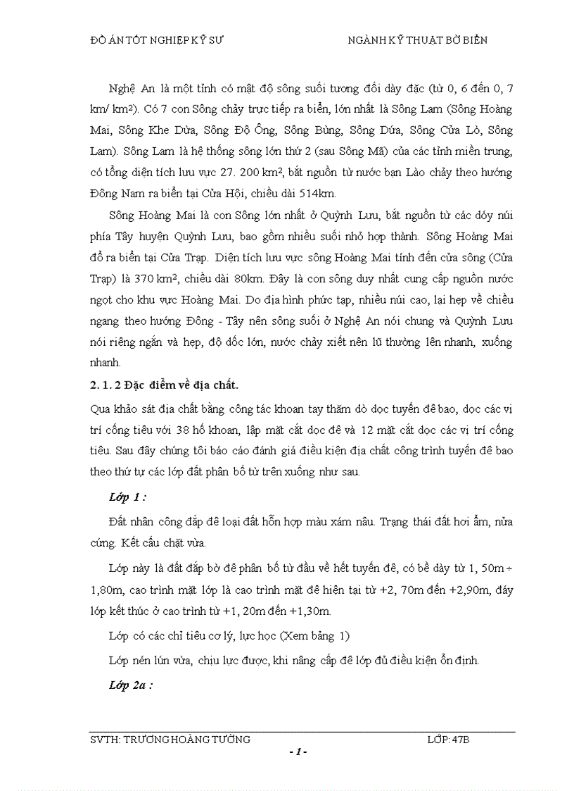 image for page Thiết kế đê Quỳnh Dị huyện Quỳnh Lưu tỉnh Nghệ An