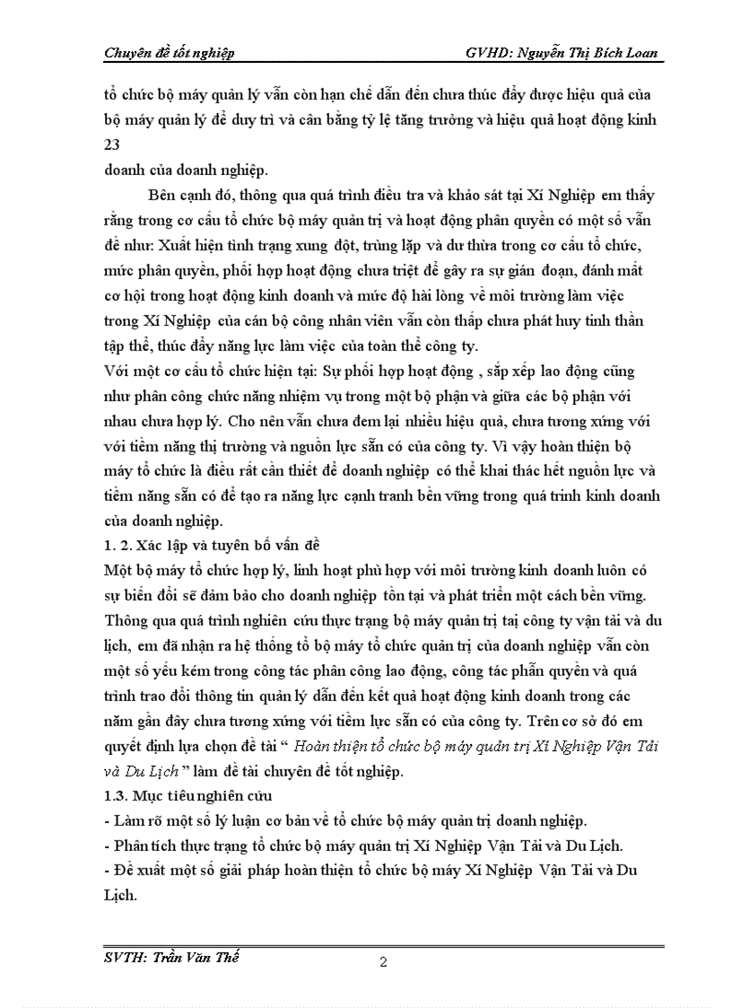 image for page Hoàn thiện tổ chức bộ máy quản trị Xí Nghiệp Vận Tải và Du Lịch 1