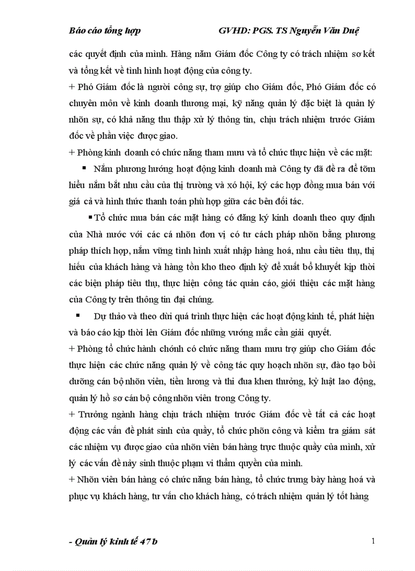 image for page bản báo cáo tổng hợp về tình hình kinh doanh tại siêu thị 1