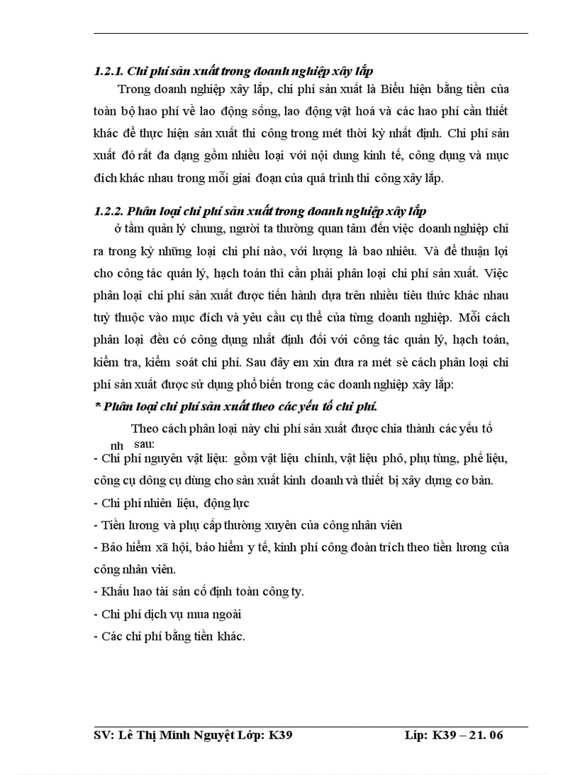 image for page Tổ chức công tác kế toán chi phí sản xuất và tính giá thành sản phẩm tại công ty cổ phần xây dựng số 1 1