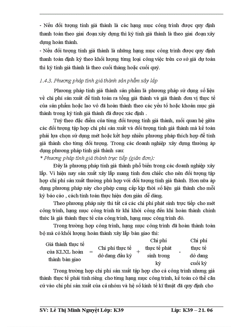 image for page Tổ chức công tác kế toán chi phí sản xuất và tính giá thành sản phẩm tại công ty cổ phần xây dựng số 1 1