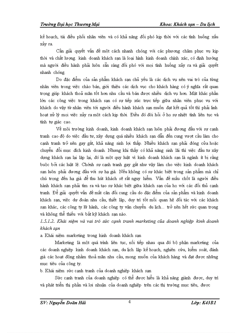 image for page Giải pháp nâng cao sức cạnh tranh marketing trên thị trường khách du lịch Trung Quốc của khách sạn Mường Thanh