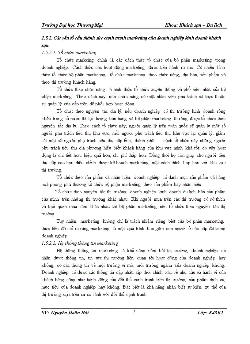 image for page Giải pháp nâng cao sức cạnh tranh marketing trên thị trường khách du lịch Trung Quốc của khách sạn Mường Thanh