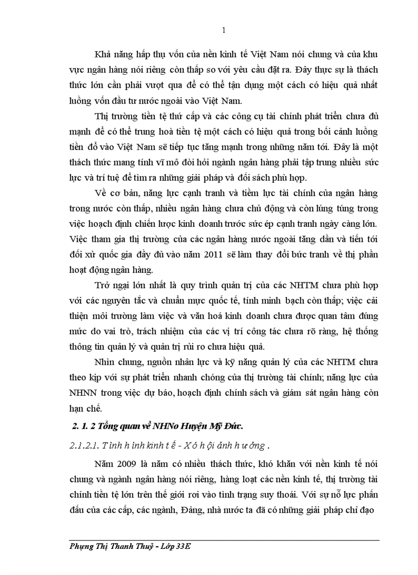 image for page Giải pháp nâng cao hiệu quả mô hình kế toán giao dịch một cửa áp dụng tại Ngân hàng Nông Nghiệp và phát triển nông thôn huyện Mỹ Đức TP Hà Nội 1