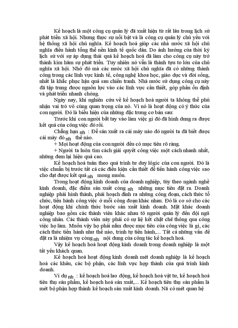 image for page Một số vấn đề về xây dựng và thực hiện kế hoạch về tiêu thụ sản phẩm công nghiệp của công ty xây lắp Vật tư Vận tải sông Đà 12 1