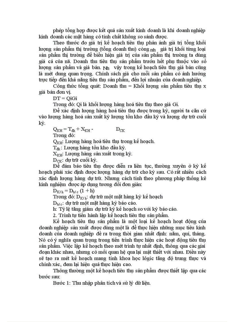 image for page Một số vấn đề về xây dựng và thực hiện kế hoạch về tiêu thụ sản phẩm công nghiệp của công ty xây lắp Vật tư Vận tải sông Đà 12 1