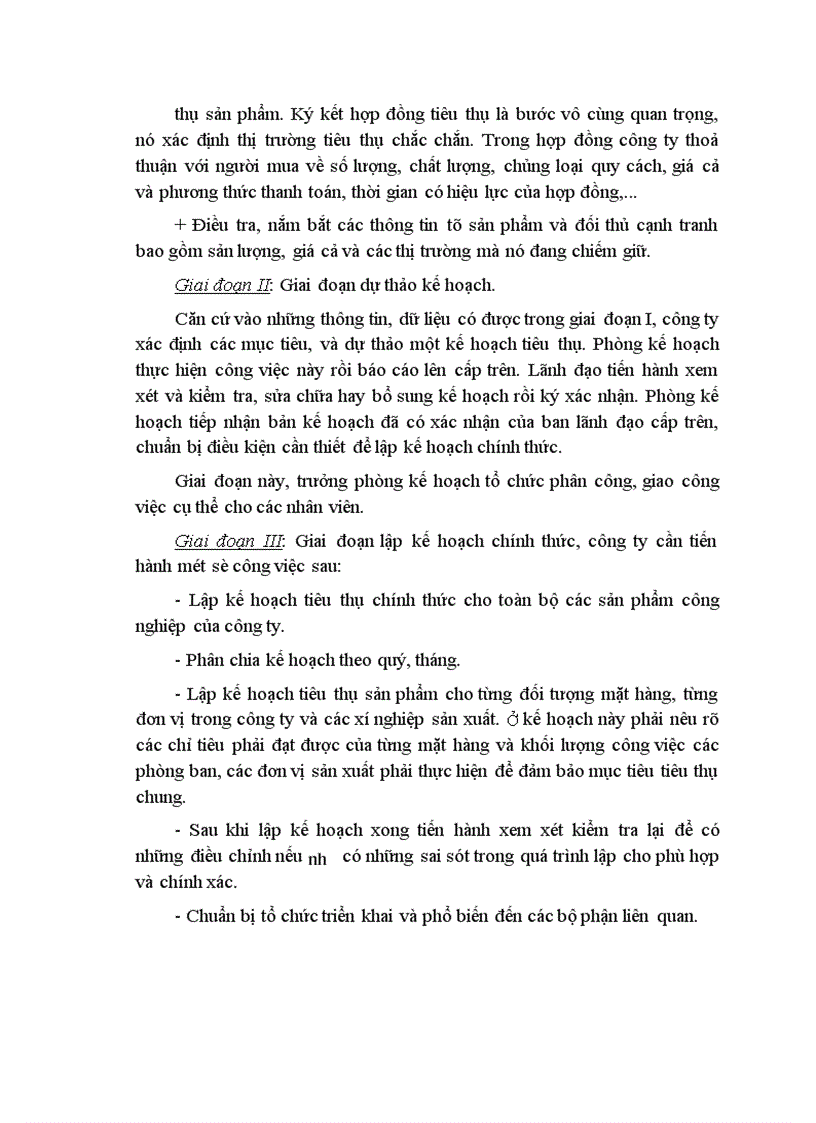 image for page Một số vấn đề về xây dựng và thực hiện kế hoạch về tiêu thụ sản phẩm công nghiệp của công ty xây lắp Vật tư Vận tải sông Đà 12 1