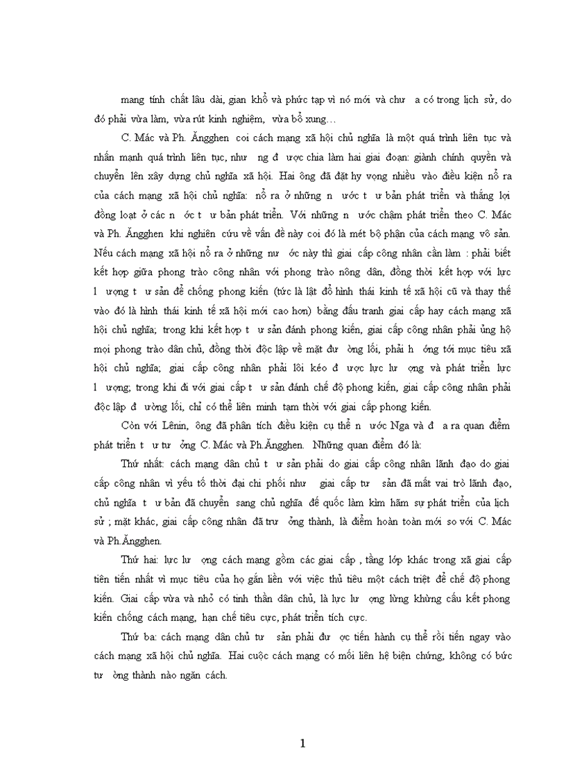 image for page Sứ mệnh lịch sử của giai cấp công nhân 1