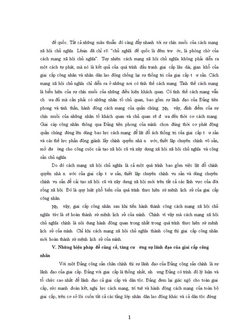 image for page Sứ mệnh lịch sử của giai cấp công nhân 1