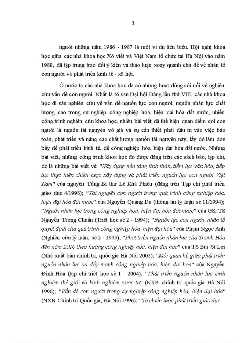 image for page Nghiên cứu văn hóa con người nguồn nhân lực đầu thế kỷ XXI