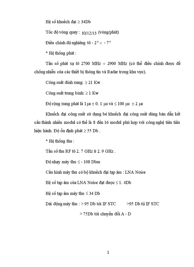 image for page Radar thời tiết và hệ thống thu