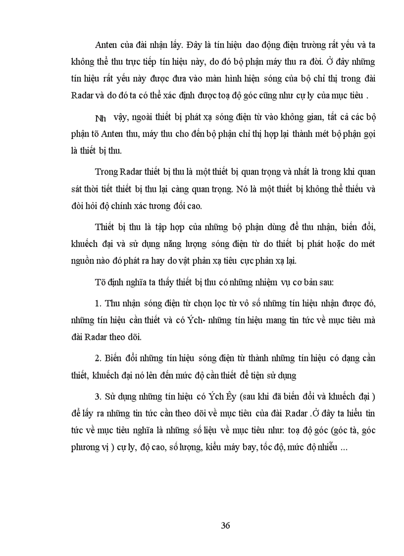 image for page Radar thời tiết và hệ thống thu